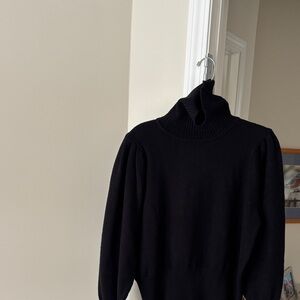 French Connection Elegant Black Turtleneck Sweater